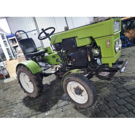 Мототрактор ЗУБР Т-160 із плугом та фрезою, 16 к.с, безкоштовна доставка, стан Ідеальний. Трактор вживаний